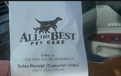 All The Best Pet Care - Curbside pickup