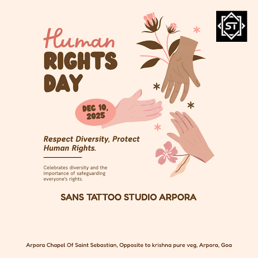 Embracing individuality and self-expression, Sans Tattoo Studio Arpora celebrates Happy Human Rig…