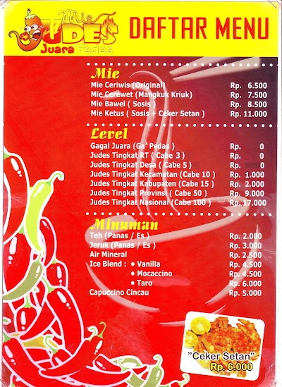 Photos of Mie Judes Karanggeneng