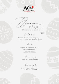 Menu Atelier Grill Page 1