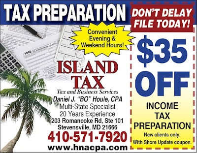 ISLAND TAX - DANIEL J "BO" HOULE CPA