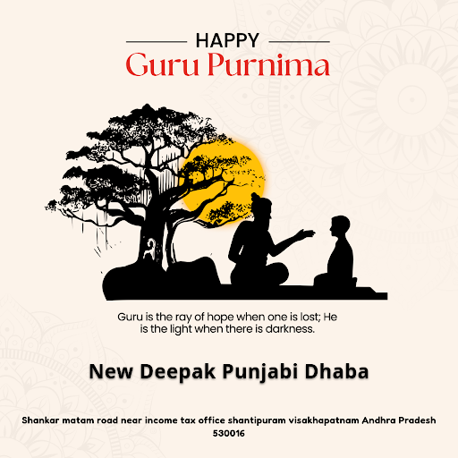 Celebrate Guru Purnima with heartfelt gratitude at New Deepak Punjabi Dhaba, the best Indian rest…