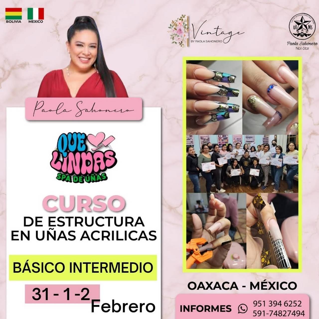 Que lindas SPA DE UÑAS - Escuela De Belleza en Trinidad de las Huertas