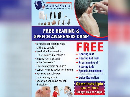 Free Hearing and Speech Awareness Camp