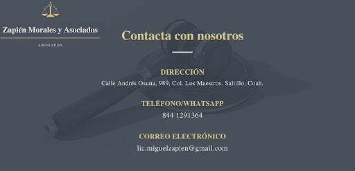 Zapién Morales y Asociados Abogados