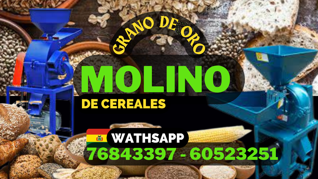 MOLINO DE CEREALES - GRANO de ORO 2 - Molino De Harina en El Alto