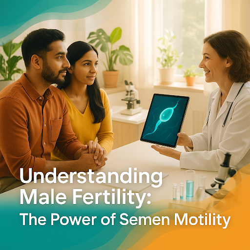 Male fertility is crucial; high semen motility enhances conception chances and overall reproducti… post image