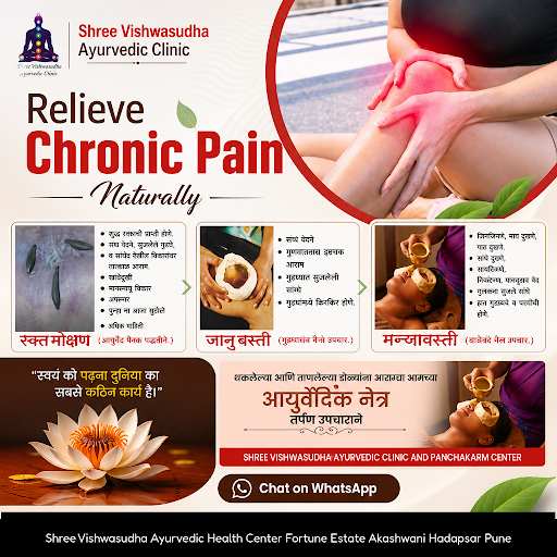 Shree Vishwasudha Ayurvedic Clinic offers expert pain and chronic disease management through trad… post image
