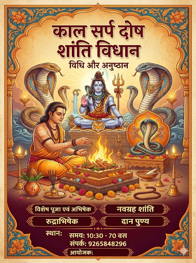 Kaal sarp dosh Shanti 100% dosh neevu aaron post image