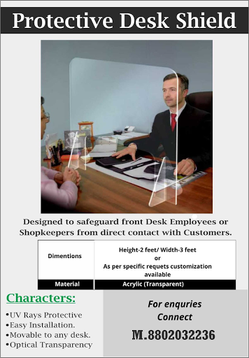 Protection Desk shield post image