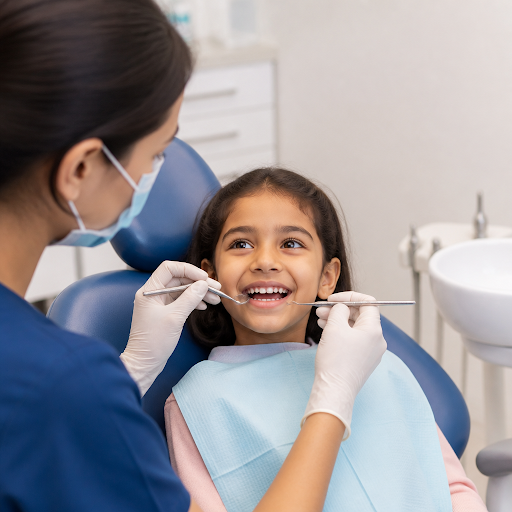 Healthy smiles start early. At SMILINE DENTAL CLINIC in Janjgiri, Bhilai, we focus on gentle, spe… post image