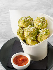 Loaded Pesto Dough Balls