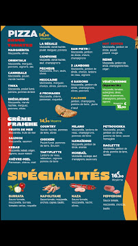 Menu O’régal Page 1