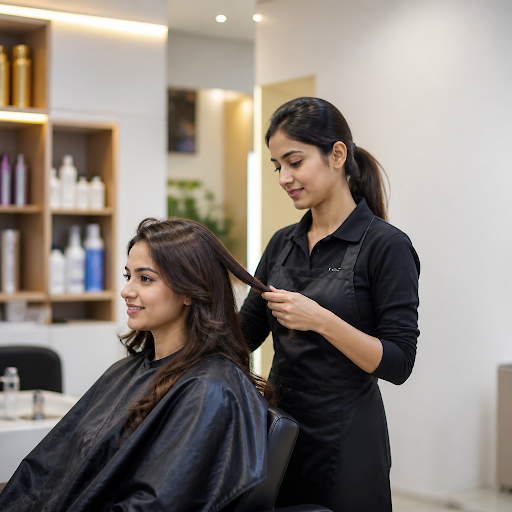 At Hair Craft Family Salon in Panvel, we believe a great look starts with great manners. Our team… post image