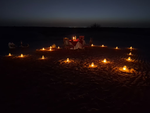 Jaisalmer desert camping camp post image