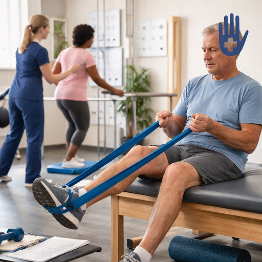 Had a total knee replacement and wondering how long recovery will take? At Shreya Physiotherapy C… post image