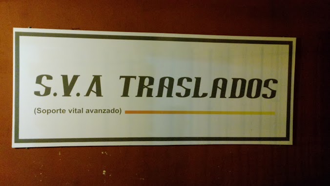 S.V.A Traslados, Author: Alejandro Thiebaut