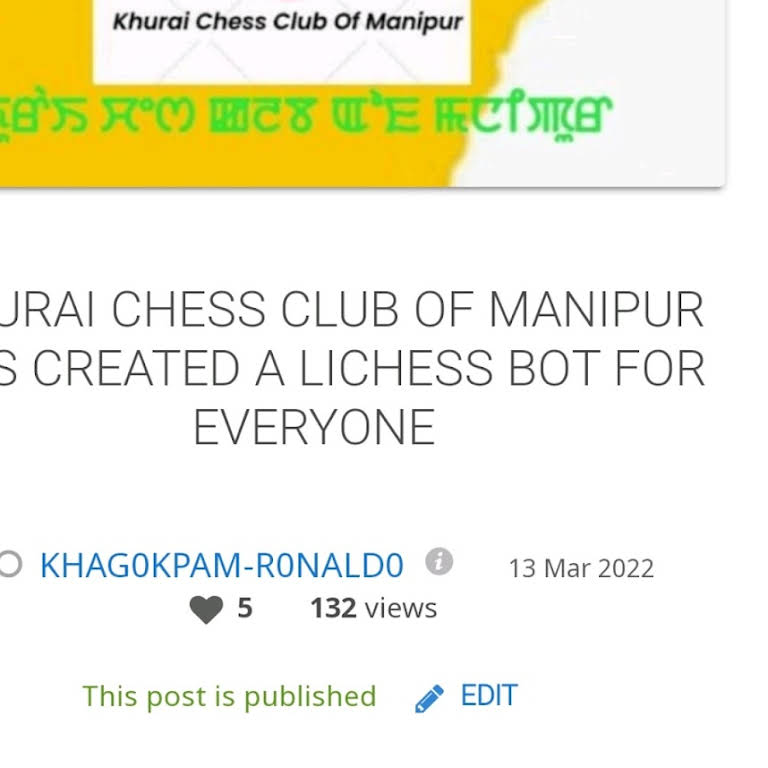 KHURAI CHESS CLUB OF MANIPUR