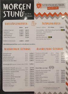 Speisekarte