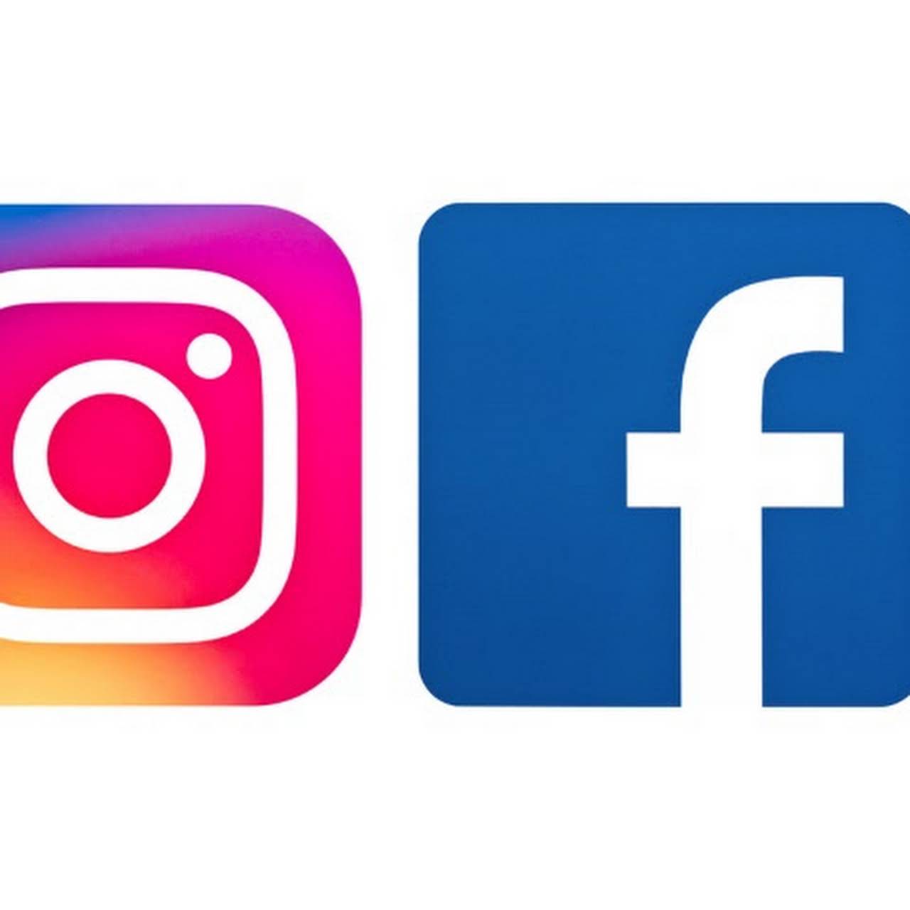 Иконки Facebook Instagram