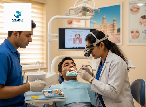 Worried about severe tooth pain or sensitivity? At Vasudha Hospital and Dental Clinic in Vadodara… post image