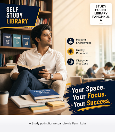 Study Polint Library Panchkula offers a quiet and well-equipped self study library, ideal for foc… post image
