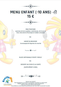 Menu Restaurant - Le Beau Site logis au Lac Chambon Page 3