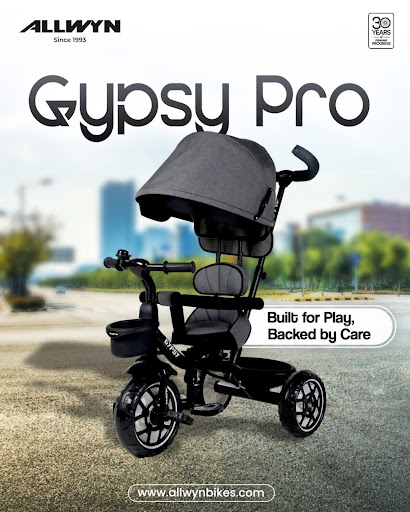 Give your little one the perfect ride with Allwyn Gypsy Pro. A blend of safety, comfort, and styl… post image