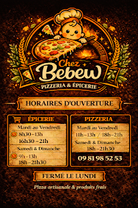 Menu CHEZ BEBEW Page 2