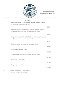 Menu Restaurant Les Pêcheurs Page 4