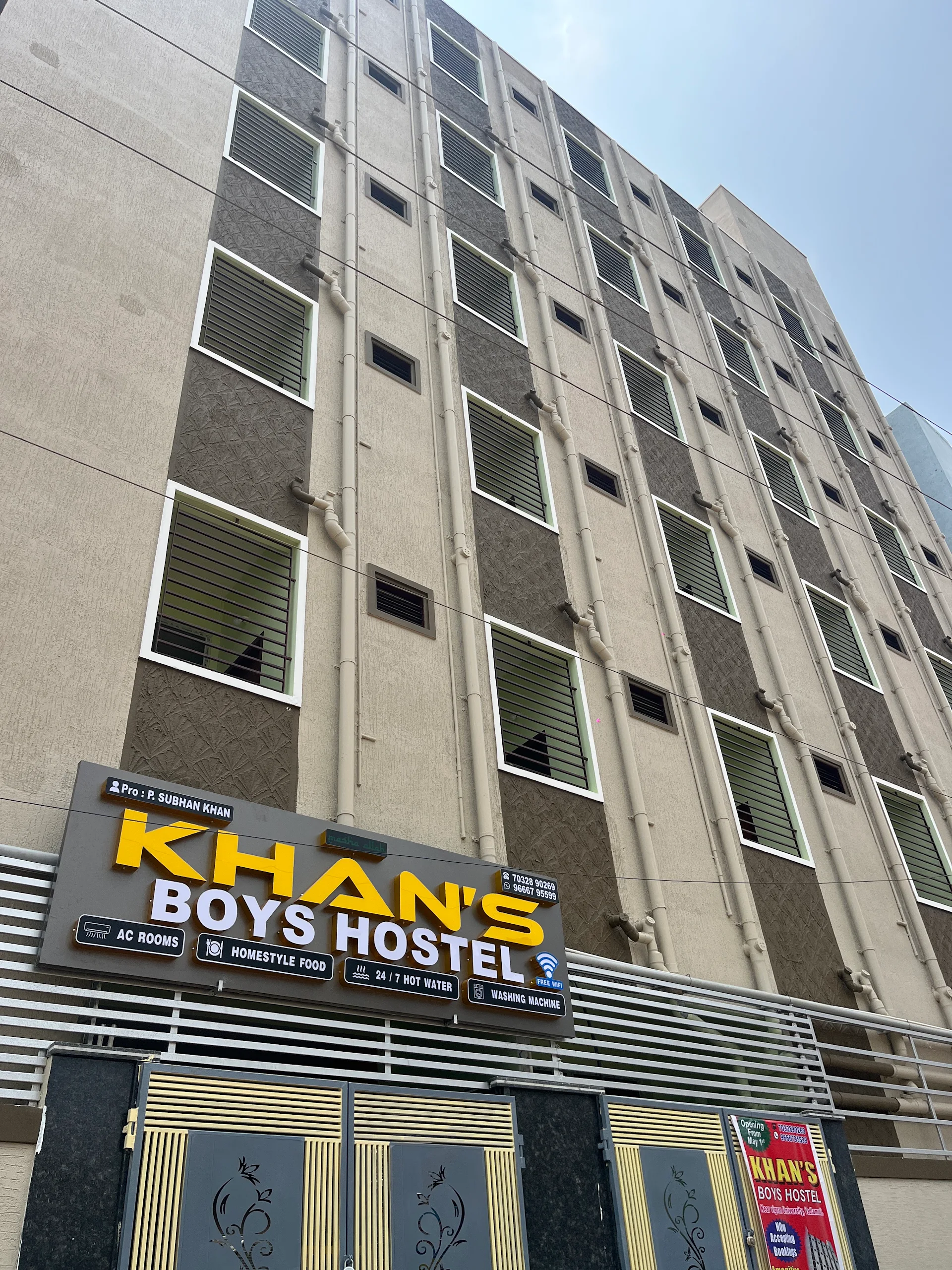 KHAN’S BOYS HOSTEL