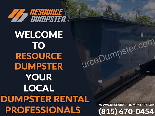 dumpster rental Rockford Resource Dumpster LLC