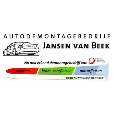 Autodemontagebedrijf Jansen van Beek V.O.F.