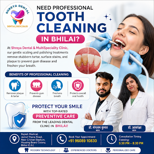 Need professional tooth cleaning in Bhilai?  post image