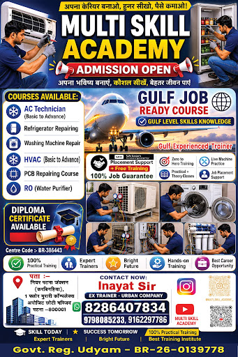 **MultiSkill Academy Appliances Training – Patna** is a professional appliance repair training in… post image