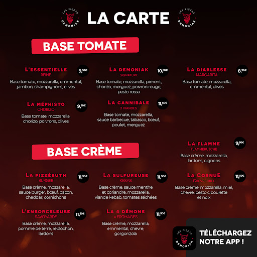 Les Pizzas Démoniak Verrières