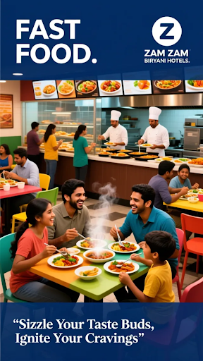 Indulge in the flavors of Guntur, a city famous for its rich biryani culture, at Zam Zam Biryani… post image