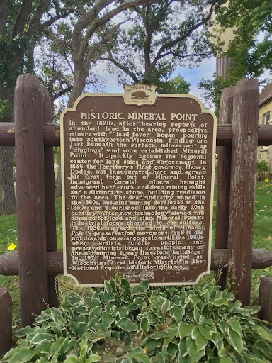 Wisconsin State Historical Marker 343: Historic Mineral Point - Thumbnail