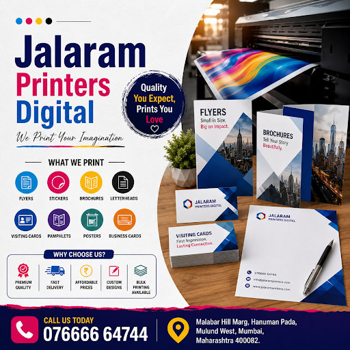 Hello from all of us at Jalaram Printers Digital! We're passionate about bringing your creative v…