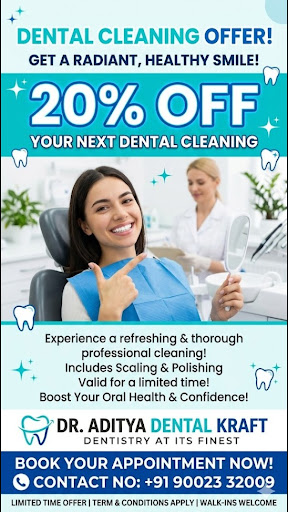 offer valid till 5th of april at Dr. Aditya Dental Kraft post image