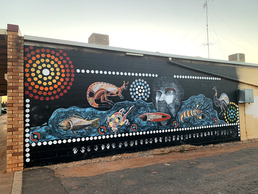 Aboriginal Mural at Lake Cargelligo