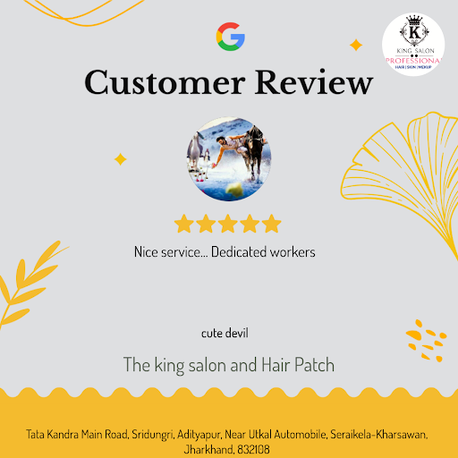 "Cute devil" from Seraikela-Kharsawan raves about their exceptional experience at The King Salon… post image