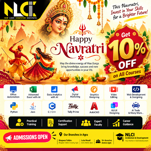 🌺✨ HAPPY NAVRATRI FROM NLCI ANIMATION & DEVELOPMENT! ✨🌺 post image