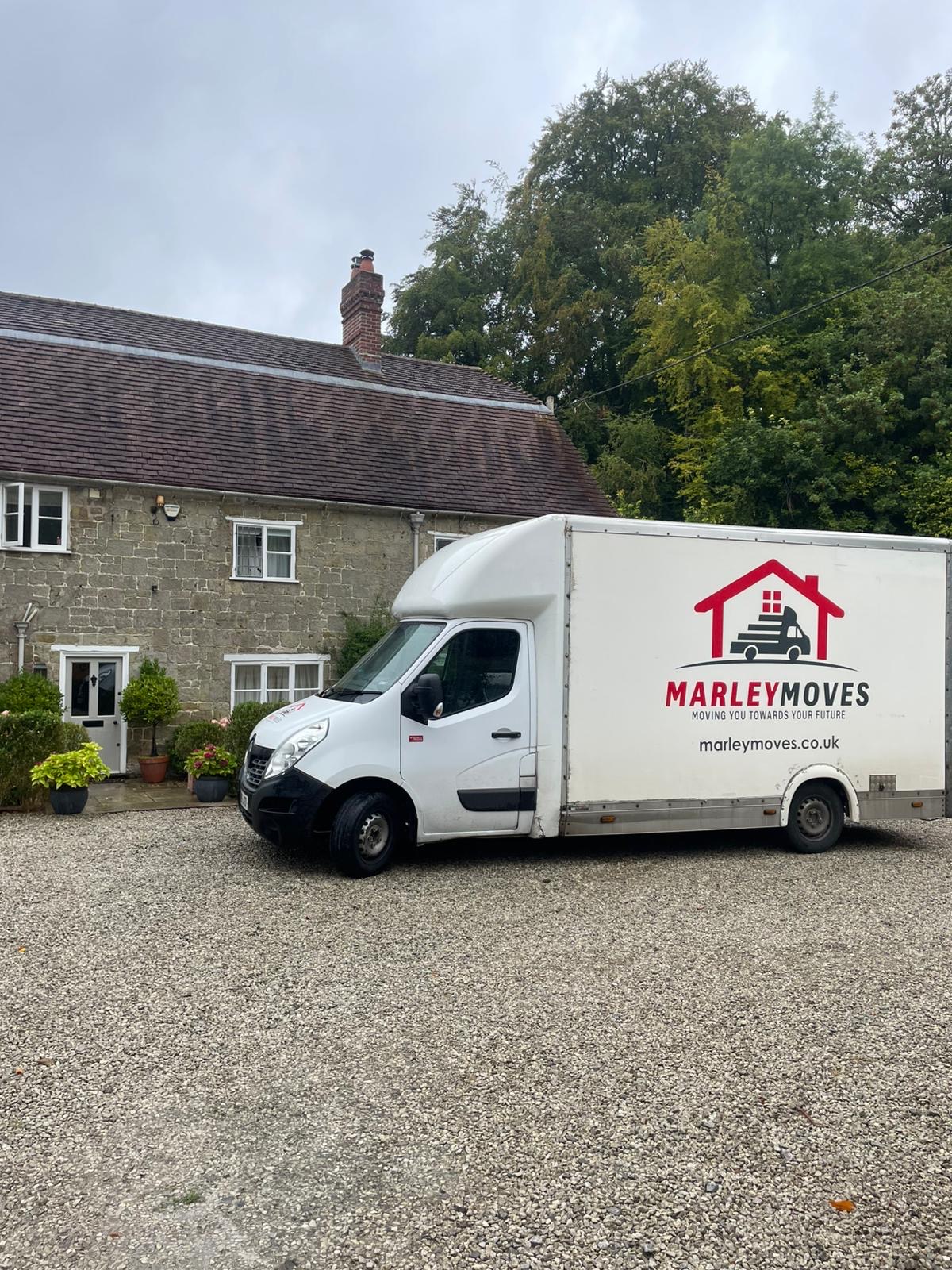 Two loads successfully moved out of storage today by the Marley Moves…