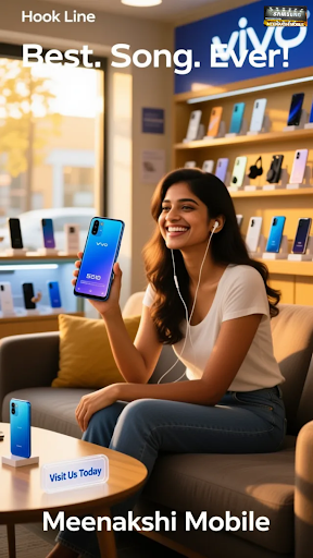 Experience the future of mobile technology with Meenakshi Mobile's best-selling Vivo 5G smartphon…
