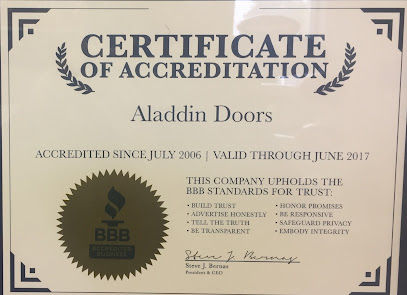 Aladdin Doors profile