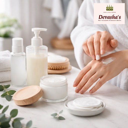 Healthy, glowing skin and strong hair start with the right daily care. At Devasha's Hair Transpla… post image
