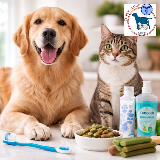 Healthy teeth mean a healthier, happier pet. At Caring Claws Pet Clinic and Surgical Center, we h…
