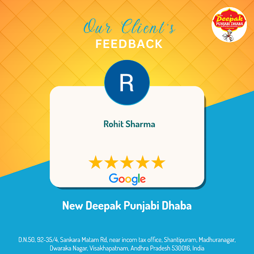 Rohit Sharma raves about the exceptional service at New Deepak Punjabi Dhaba, the best Indian res…