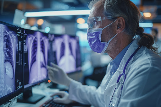 Through accurate radiology techniques such as MRI, CT scans, ultrasound, and mammography, the cli…